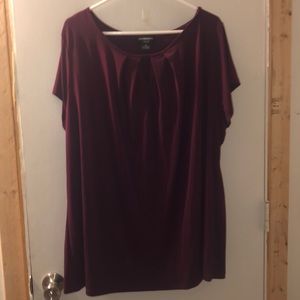 Plum blouse